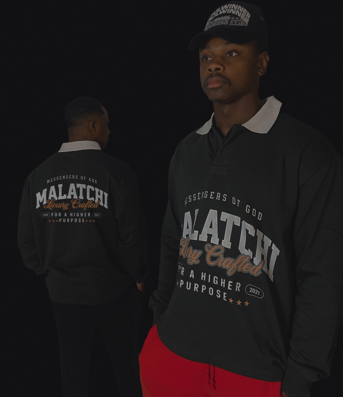 Rubgy Polo Oversize Fit (Custom Made to Order - Front or Back)