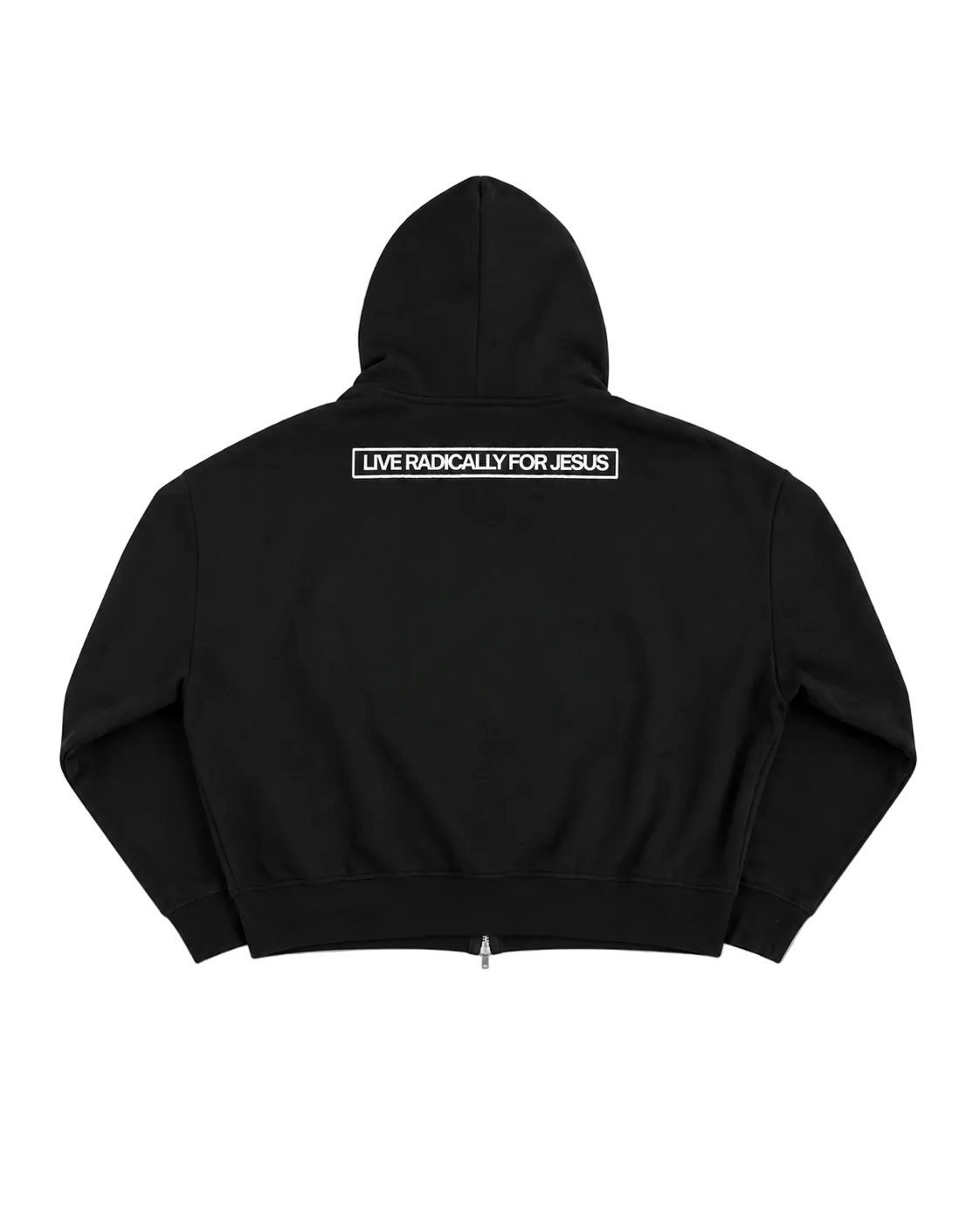 Young & Holy - Heavy Weight Zip-Up Hoodie Boxy Fit (Glows in the Dark)