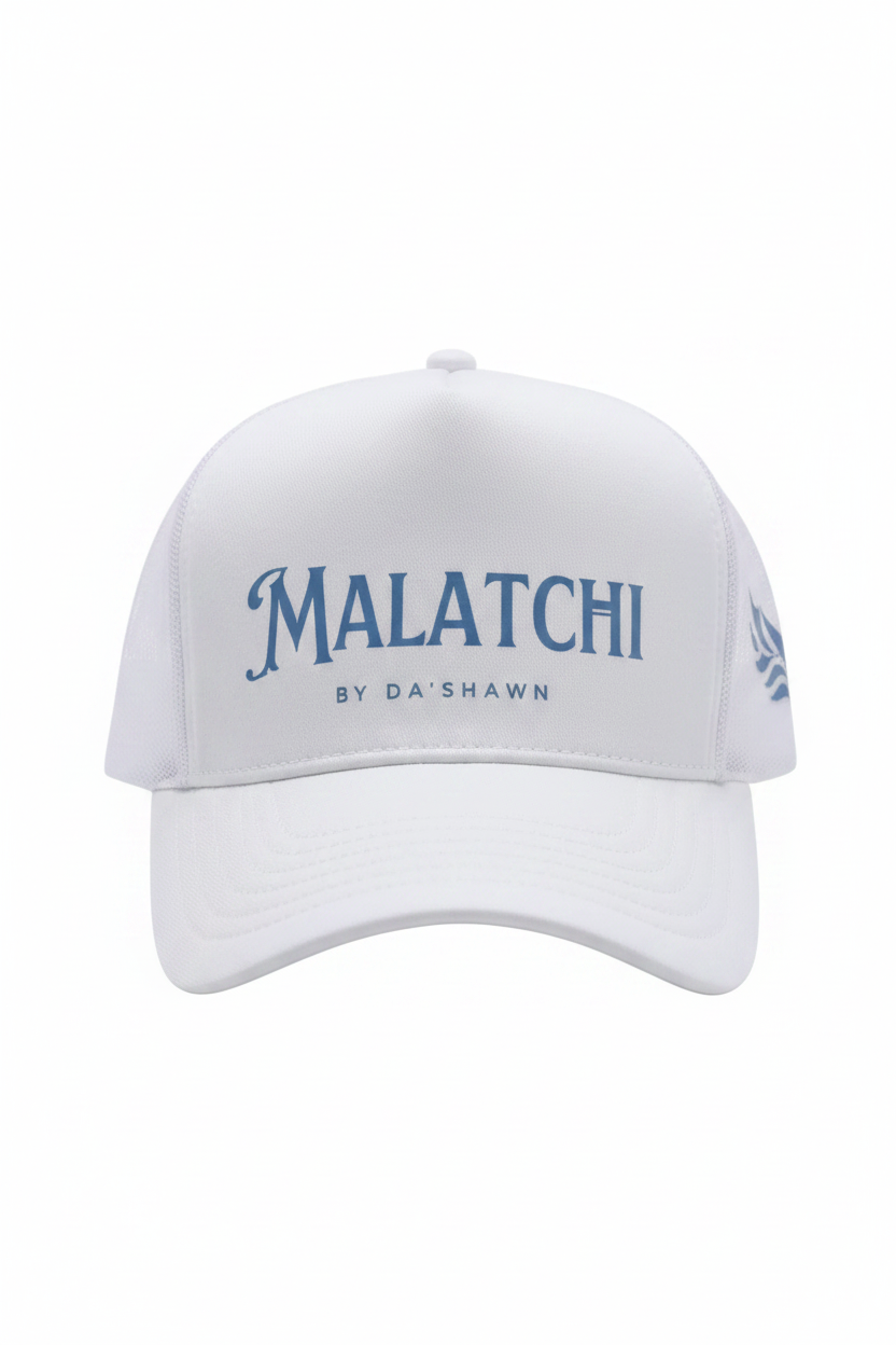 Carolina Blue & White Trucker Hat