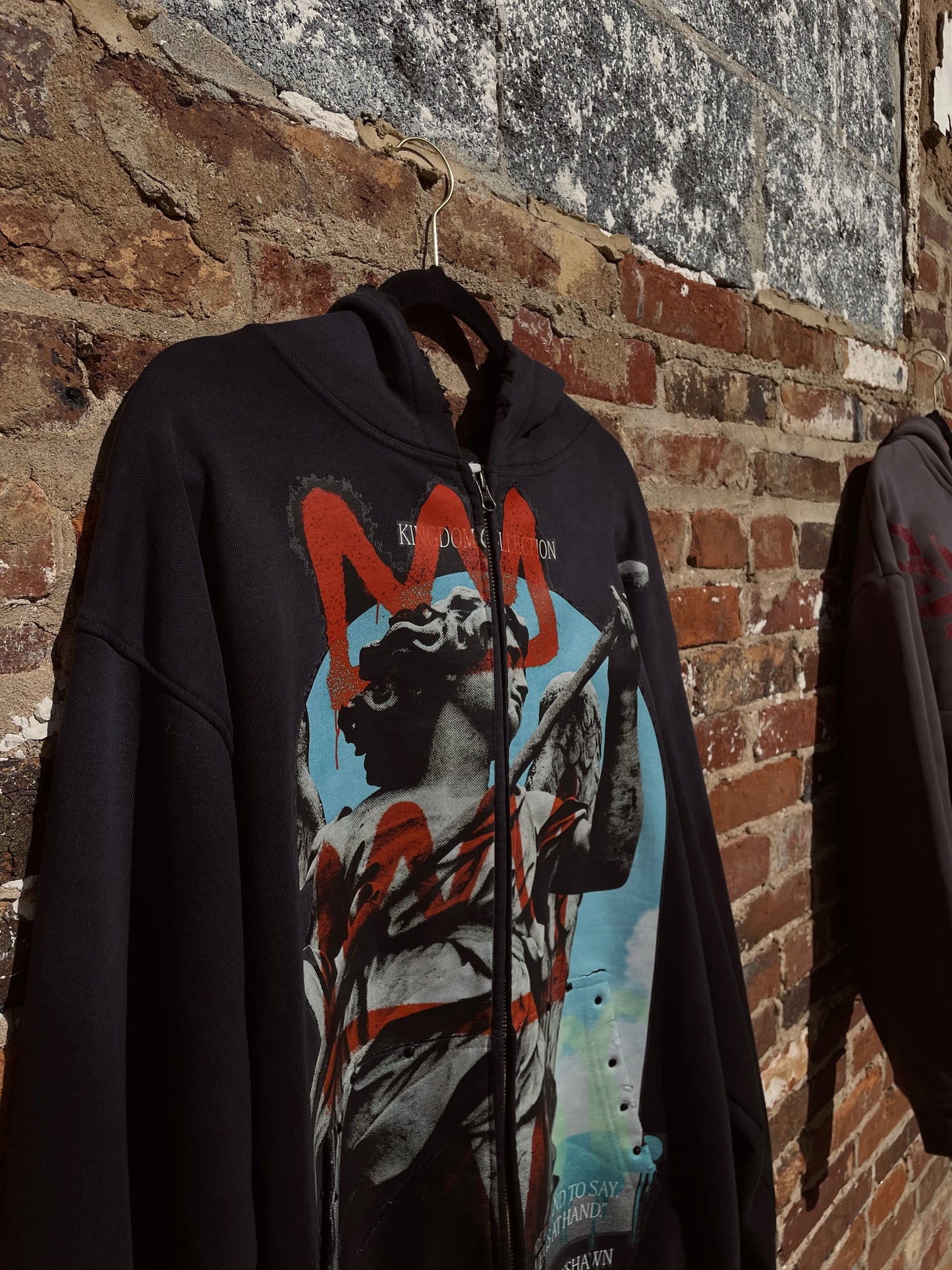 Kingdom Collection Hoodie 2.0 - Heavy Weight Zip-Up Hoodie Boxy Fit