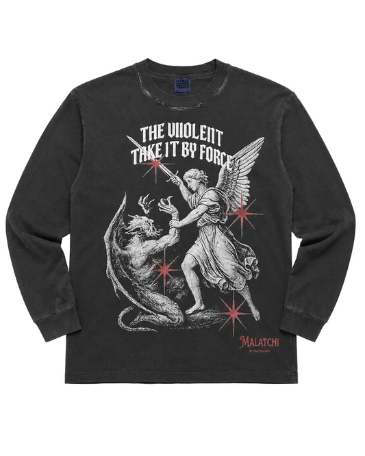 Heavy Weight Long Sleeve – The Violent Take It By Force