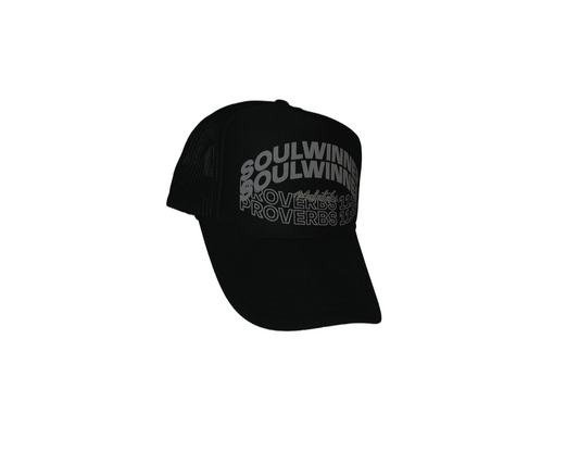 Soul Winner Trucker Hat – Black