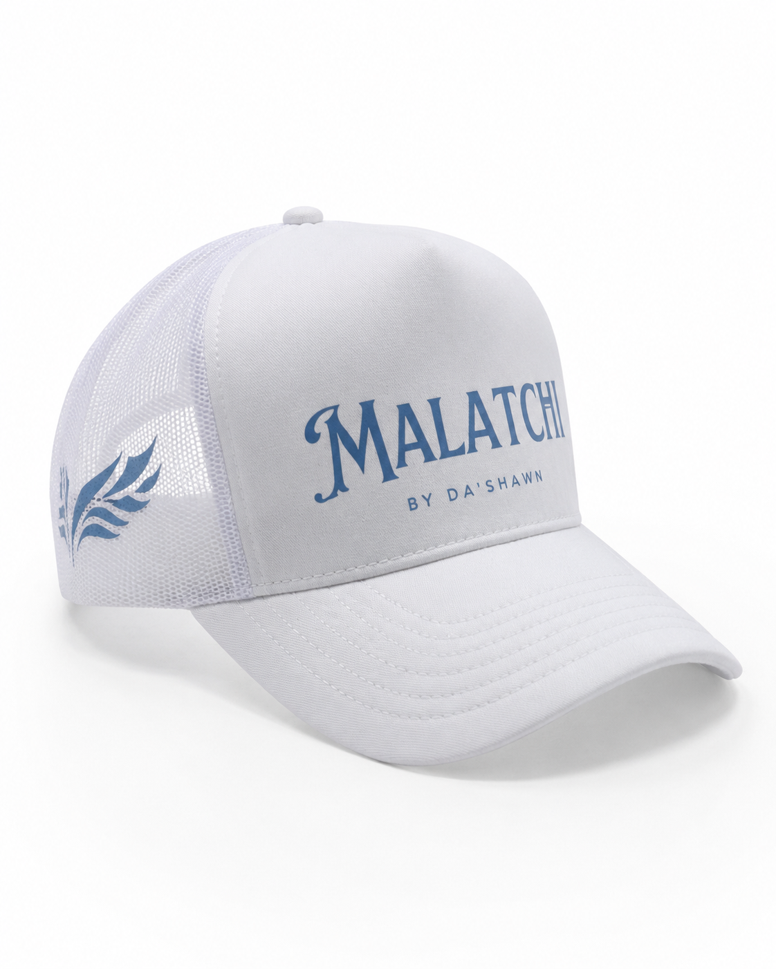 Carolina Blue & White Trucker Hat