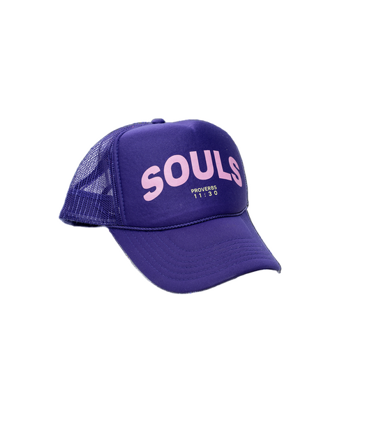 Soul Winner Trucker Hat – Purple