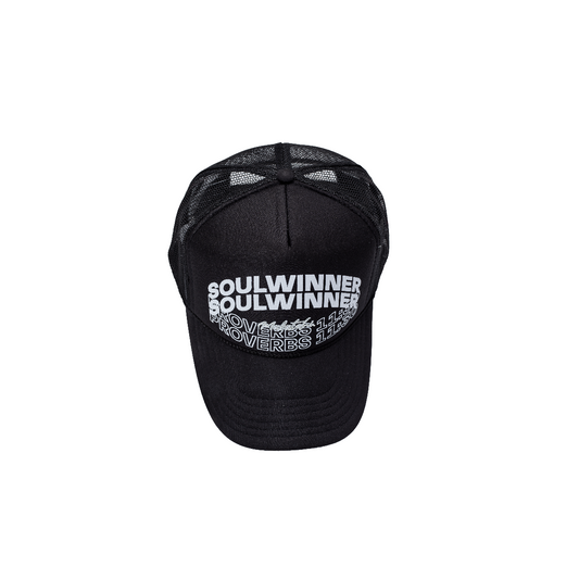 Soul Winner Trucker Hat – Black